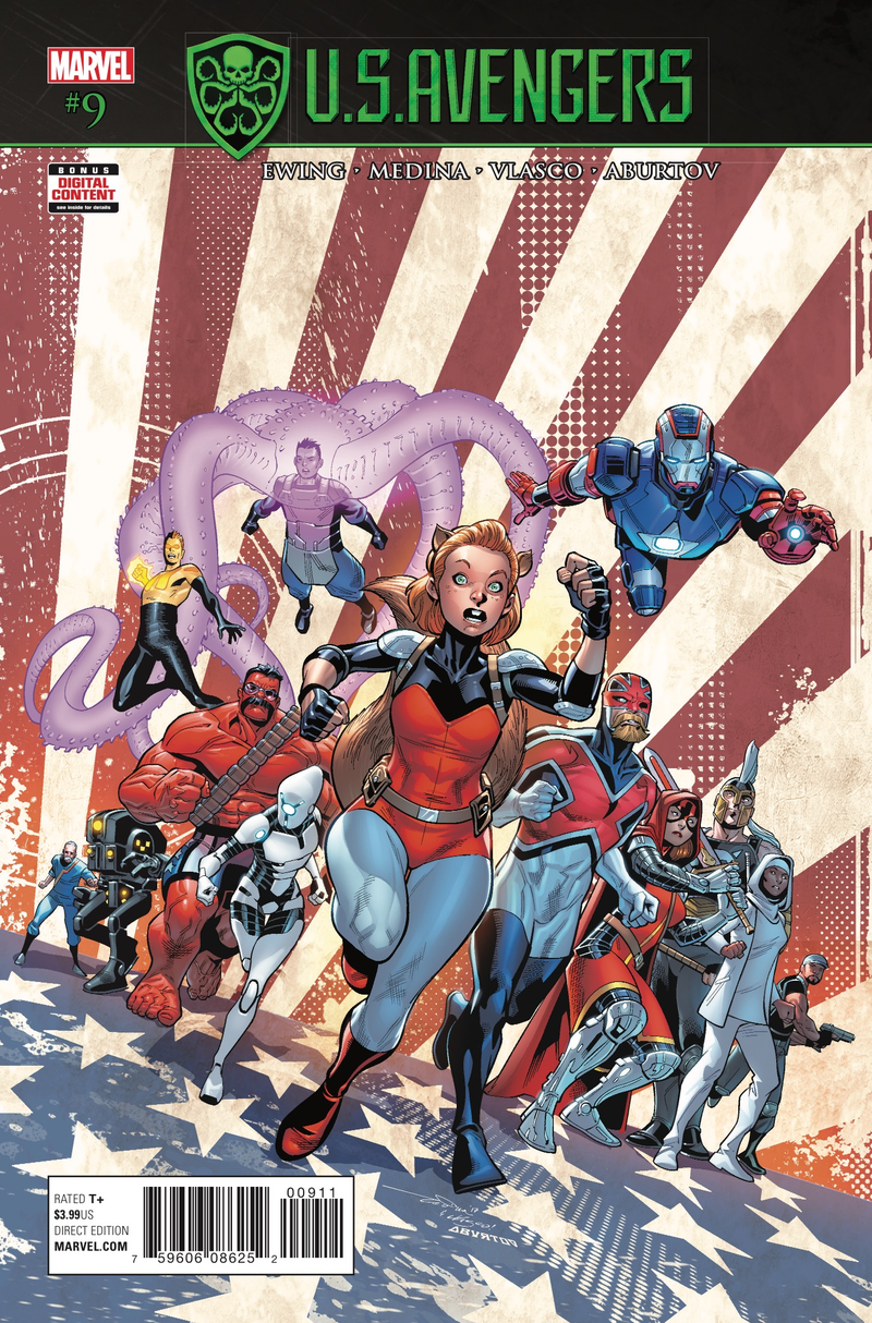 Image: Marvel Comics; cover by Paco Medina, Juan Vlasco, and Jesus Aburtov